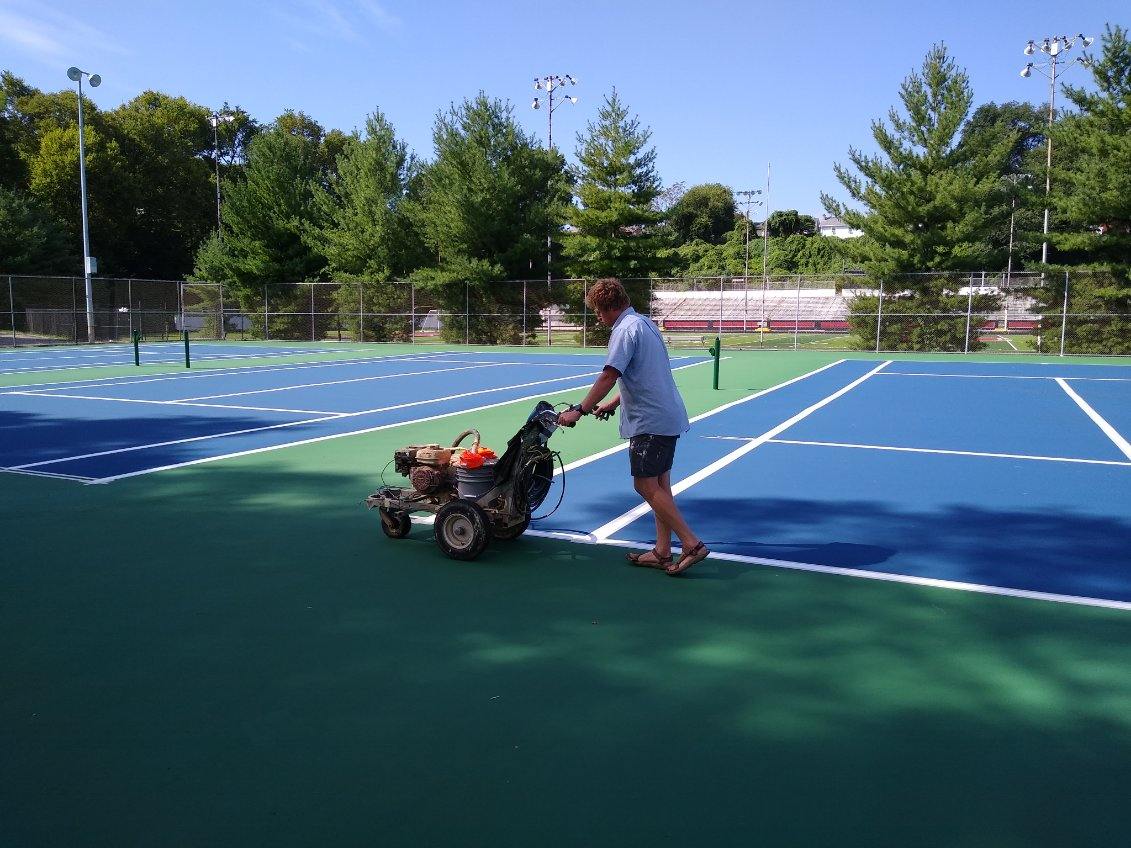 tennis court line striping_tri state line stripers